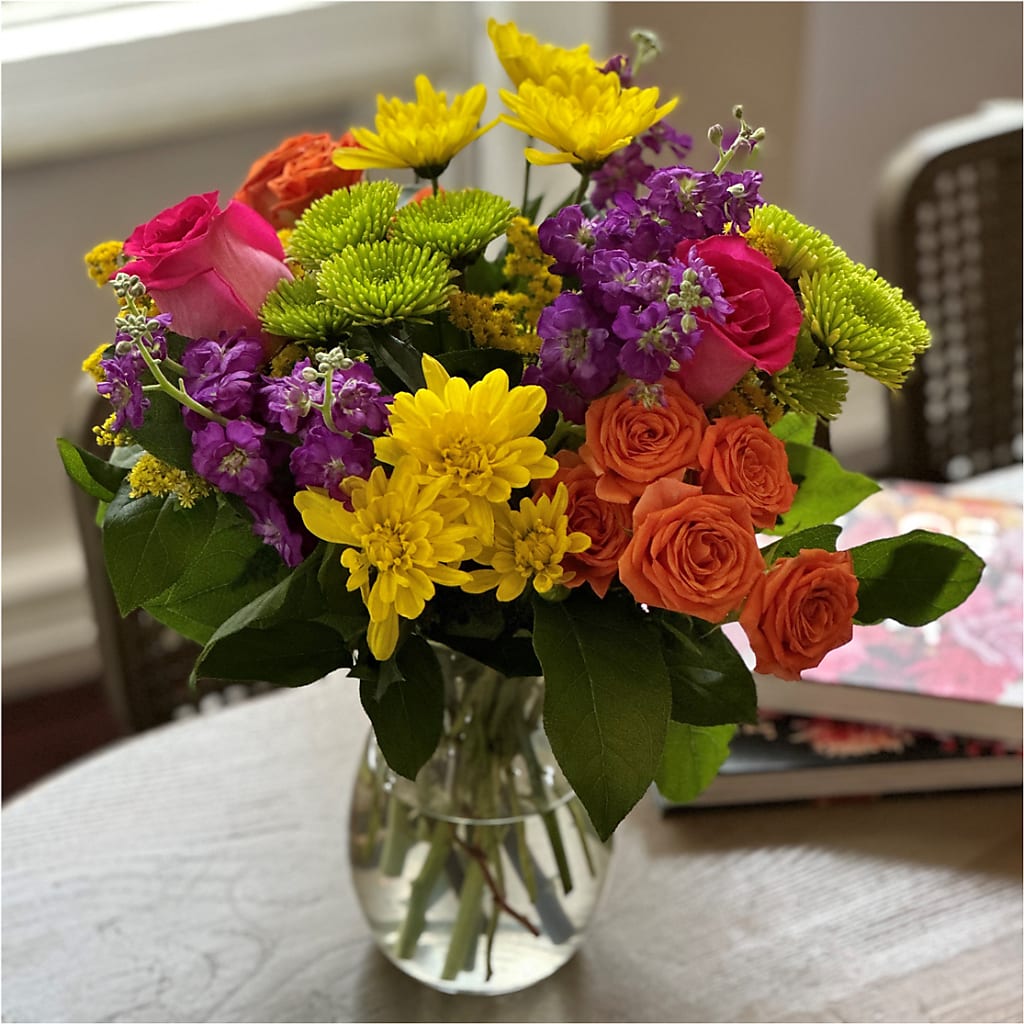 Bold & Bright – A Florist Original – Magnolia Oaks Florist, Tyrone GA