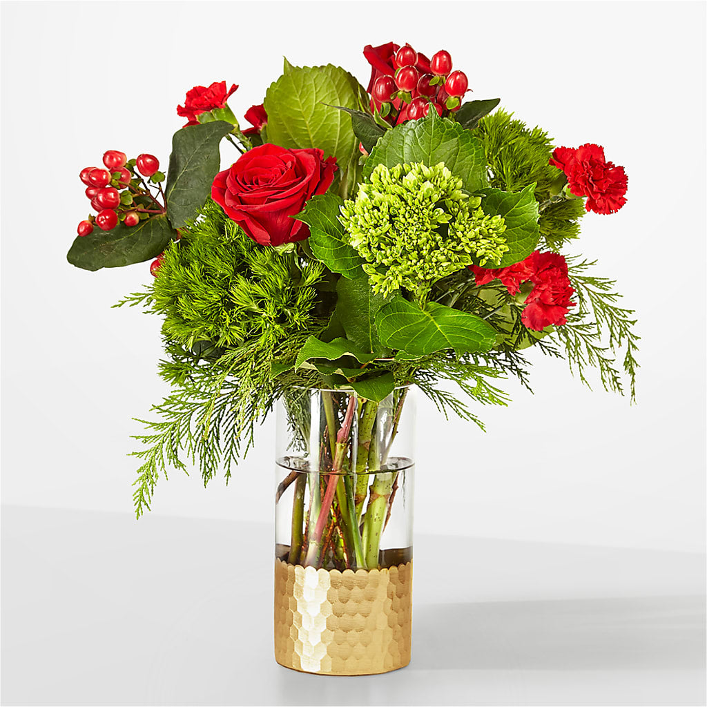 Plaid Throw Bouquet – Magnolia Oaks Florist, Tyrone GA