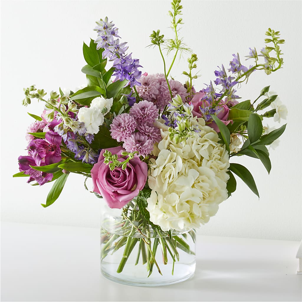 Violet Caress Bouquet – Magnolia Oaks Florist, Tyrone GA