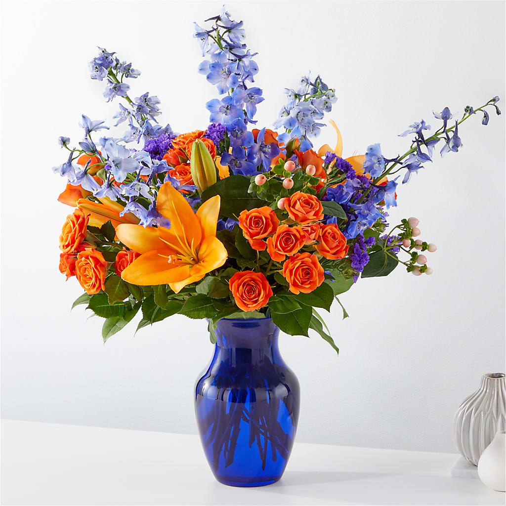 Radiant Citrus Bouquet – Magnolia Oaks Florist, Tyrone GA