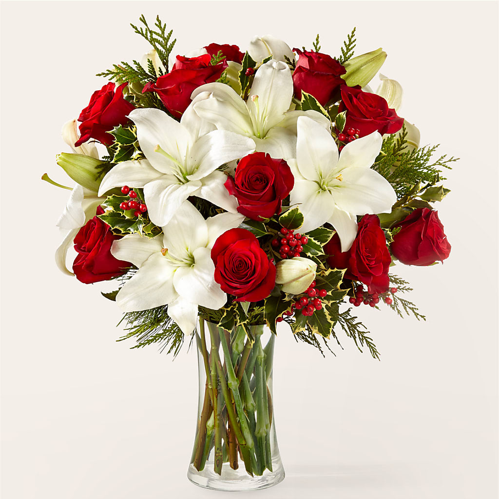 Sparkling Snowflakes Bouquet – Magnolia Oaks Florist, Tyrone GA
