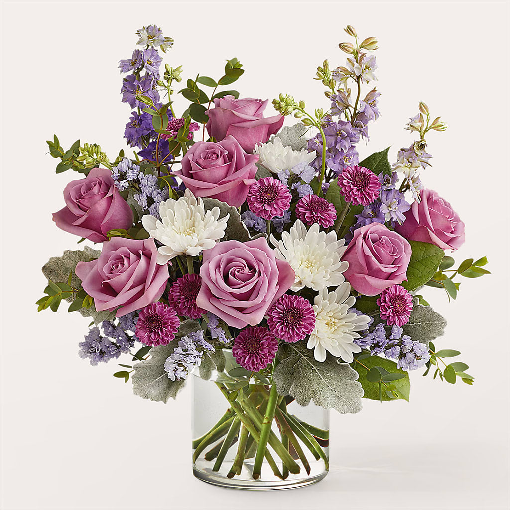 Violet Frost Bouquet – Magnolia Oaks Florist, Tyrone GA