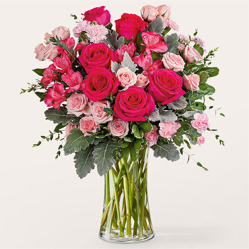 Tickled Pink Bouquet – Magnolia Oaks Florist, Tyrone GA