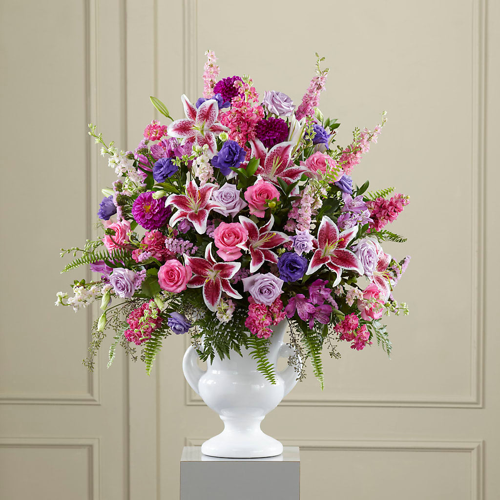 Peaceful Tribute Arrangement – Magnolia Oaks Florist, Tyrone GA
