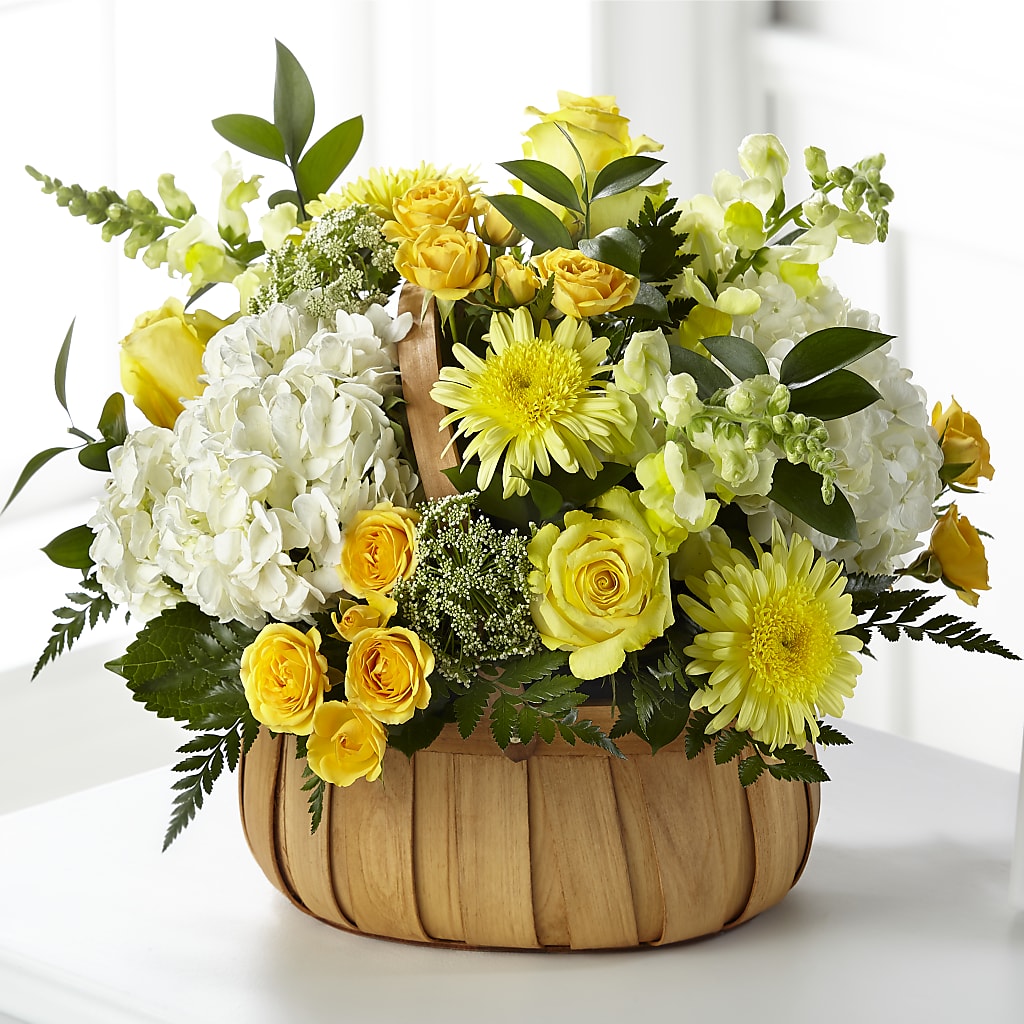Rustic Remembrance Basket – Magnolia Oaks Florist, Tyrone GA