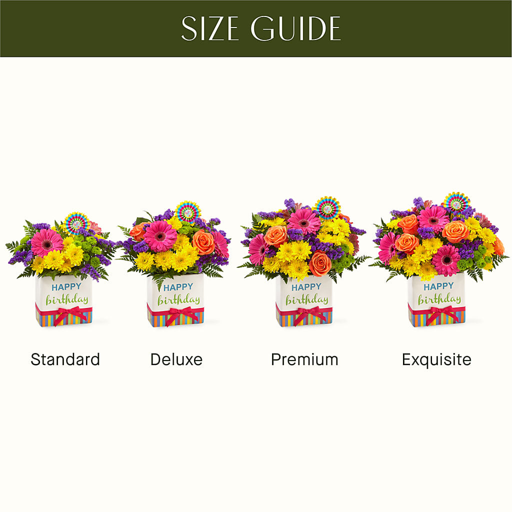 Birthday Brights Bouquet –  Magnolia Oaks Florist, Tyrone GA