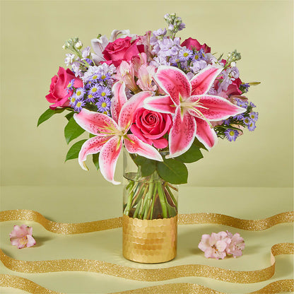 Pressing Petals Bouquet –  Magnolia Oaks Florist, Tyrone GA
