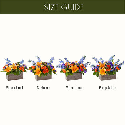 Radiant Citrus Box Bouquet –  Magnolia Oaks Florist, Tyrone GA
