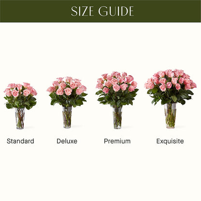 Long Stem Pink Rose Bouquet –  Magnolia Oaks Florist, Tyrone GA