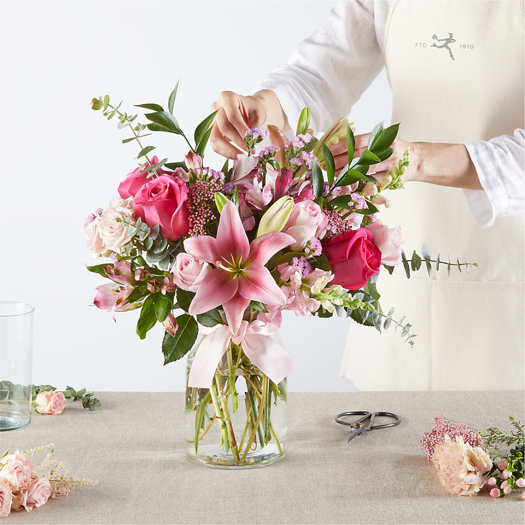 Pink Ribbon - A Florist Original –  Magnolia Oaks Florist, Tyrone GA