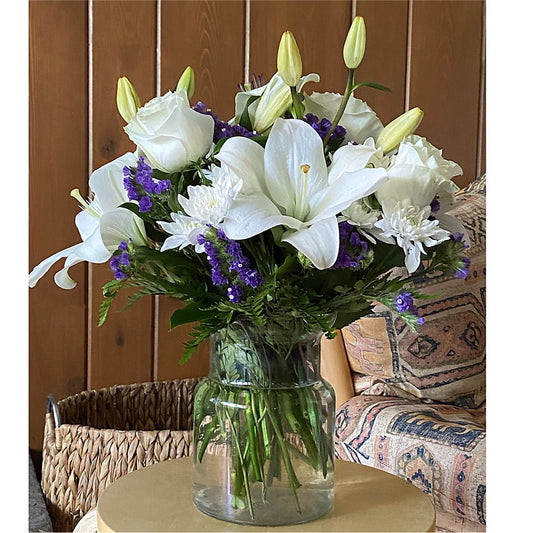 Beyond Blue Bouquet –  Magnolia Oaks Florist, Tyrone GA