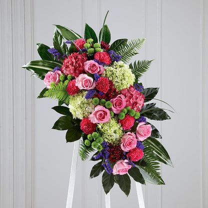 Refreshing Mix Standing Spray –  Magnolia Oaks Florist, Tyrone GA
