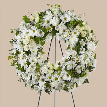 Faithful Wishes Wreath –  Magnolia Oaks Florist, Tyrone GA
