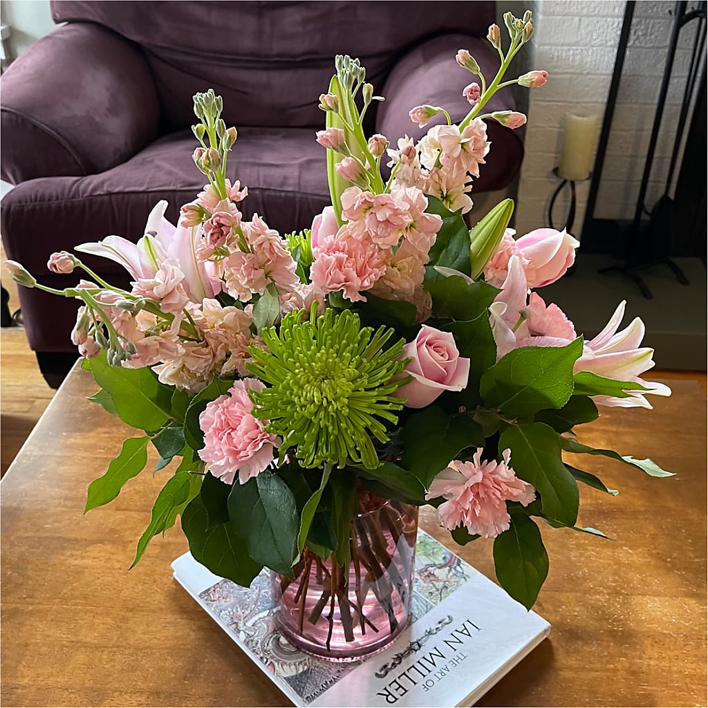 Pretty in Pink Bouquet –  Magnolia Oaks Florist, Tyrone GA