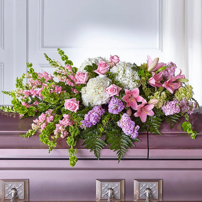 Life's Gratitude Casket Spray –  Magnolia Oaks Florist, Tyrone GA
