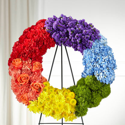 Circle of Love Wreath –  Magnolia Oaks Florist, Tyrone GA